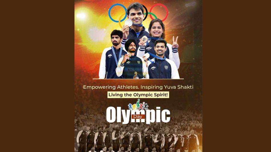 Olympic Day: Union Sports Minister Mansukh Mandaviya hails India's sporting growth, Jay Shah backs IOC initiative Olympic Day: Union Sports Minister Mansukh Mandaviya hails India's sporting growth, Jay Shah backs IOC initiative