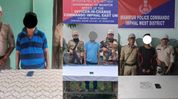 Manipur police arrest three militants, recover arms cache in follow-up operation Manipur police arrest three militants, recover arms cache in follow-up operation