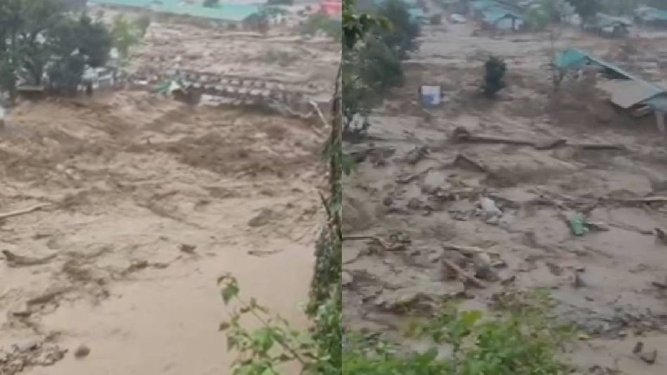 Arunachal: Over 15 residential quarters near NEEPCO project damaged due to flash floods, one woman missing Arunachal: Over 15 residential quarters near NEEPCO project damaged due to flash floods, one woman missing