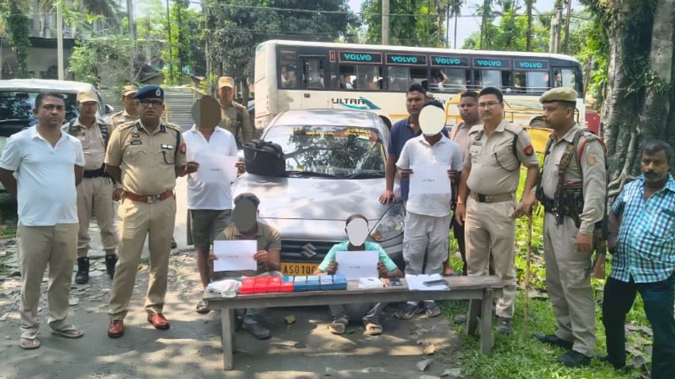 Heroin worth Rs 1.48 crore seized in Assam's Nalbari; two arrested Heroin worth Rs 1.48 crore seized in Assam's Nalbari; two arrested