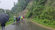 Landslides cut off key Arunachal highway stretches; travel advisory issued Landslides cut off key Arunachal highway stretches; travel advisory issued
