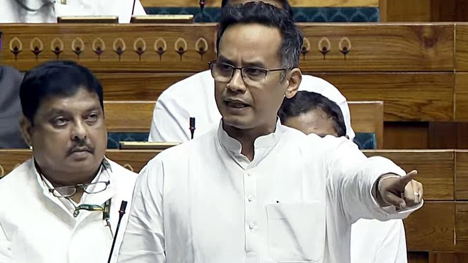 Gaurav Gogoi alleges rise of monopolies under Modi government Gaurav Gogoi alleges rise of monopolies under Modi government