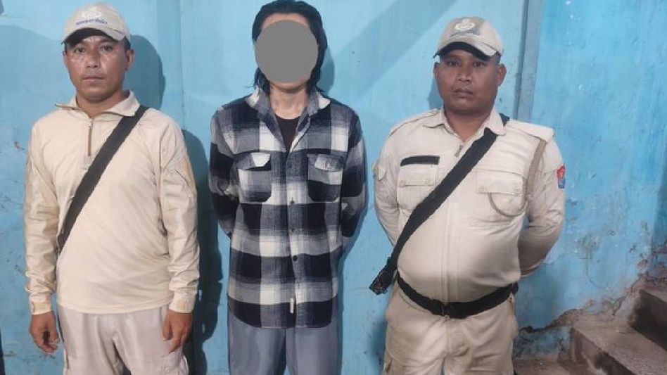 MNPF cadre arrested in Manipur's Imphal, security forces intensify operations across state MNPF cadre arrested in Manipur's Imphal, security forces intensify operations across state