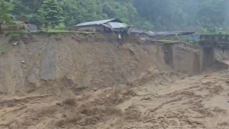 Search continues for four missing in Arunachal flash floods; landslides block key roads Search continues for four missing in Arunachal flash floods; landslides block key roads