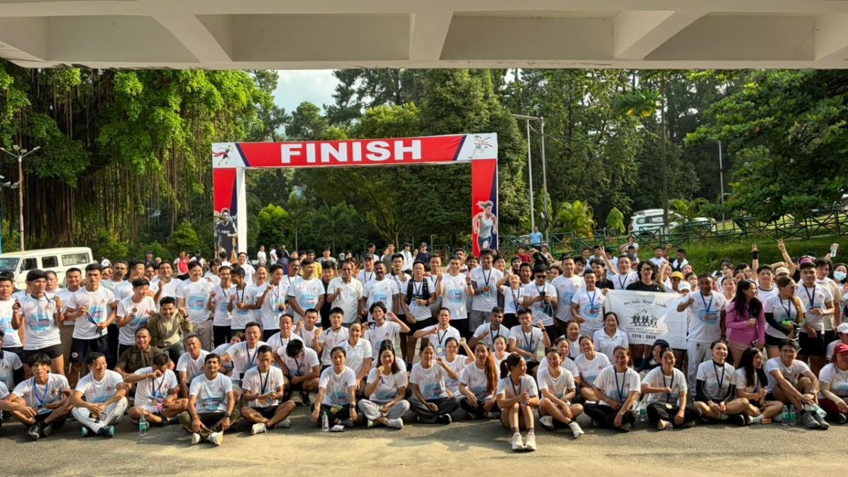 Over 600 join Arunachal anti-drug marathon in Itanagar