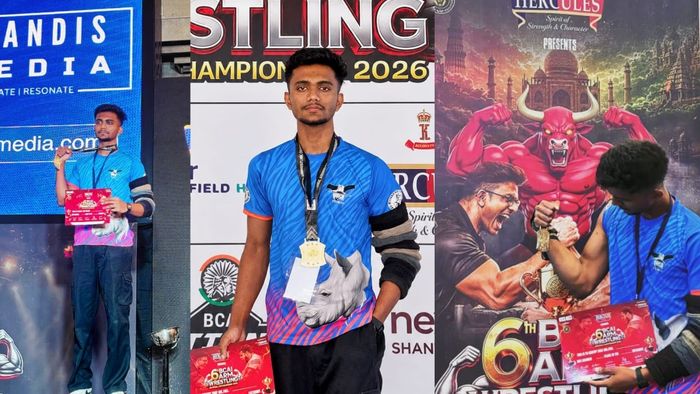 'National Gold is just the beginning': Assam's Monojit Deb sets his sights on World Arm Wrestling Championship