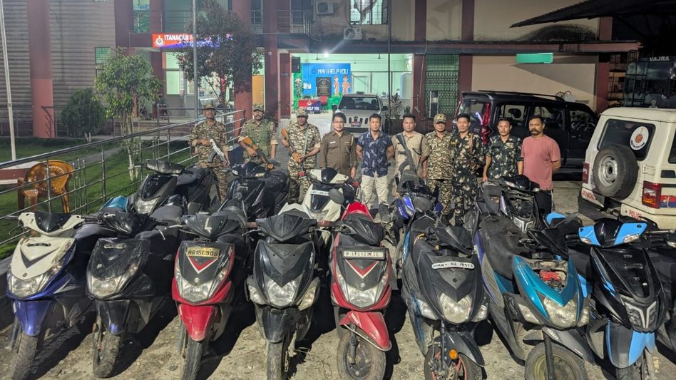 Arunachal: Itanagar Police recover 14 stolen two-wheelers, apprehend four minors Arunachal: Itanagar Police recover 14 stolen two-wheelers, apprehend four minors