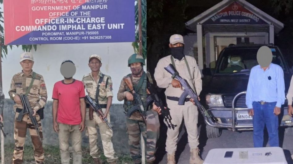 Manipur: Two militant cadres arrested in separate operations Manipur: Two militant cadres arrested in separate operations