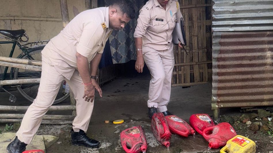 Assam: Excise team books four cases, seizes illegal liquor during NH-315 enforcement drive Assam: Excise team books four cases, seizes illegal liquor during NH-315 enforcement drive