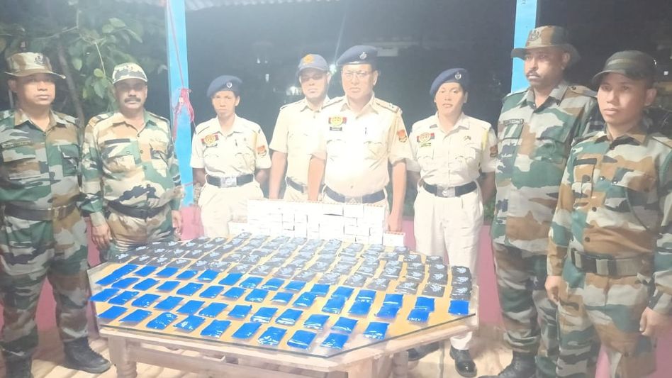Tripura Police seize narcotics worth Rs 21.5 lakh near Indo-Bangladesh border Tripura Police seize narcotics worth Rs 21.5 lakh near Indo-Bangladesh border