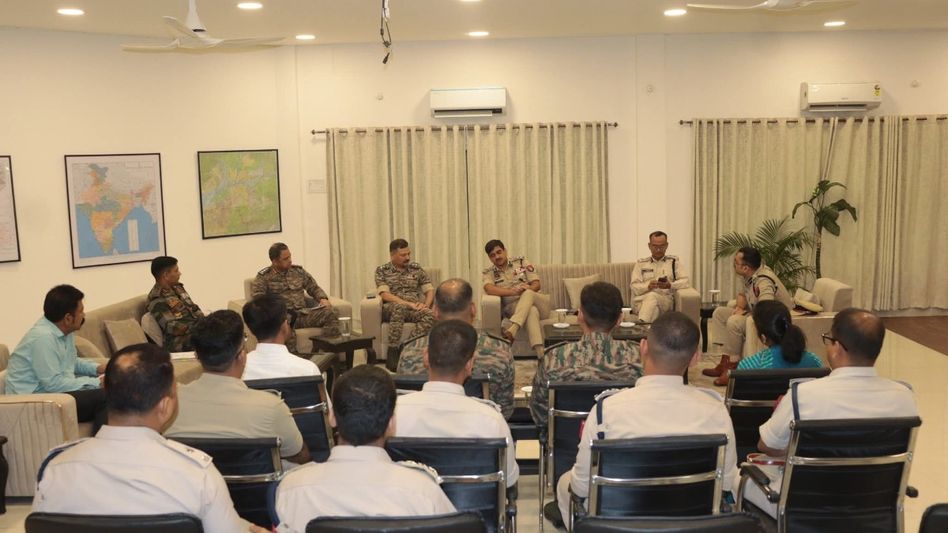 IGP Akhilesh Singh chairs key law and order review meeting in Assam's Tinsukia IGP Akhilesh Singh chairs key law and order review meeting in Assam's Tinsukia