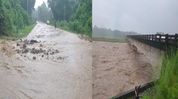 Arunachal: Flood fury disrupts connectivity across East Siang amid continuous rainfall Arunachal: Flood fury disrupts connectivity across East Siang amid continuous rainfall