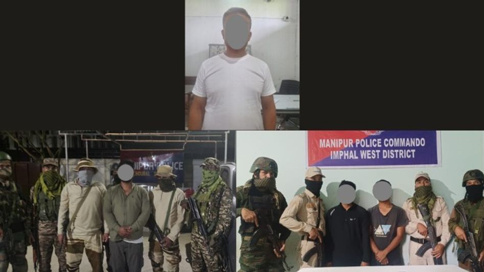 Three militants held in Manipur; KCP chairman brought from Tihar jail, formally arrested Three militants held in Manipur; KCP chairman brought from Tihar jail, formally arrested