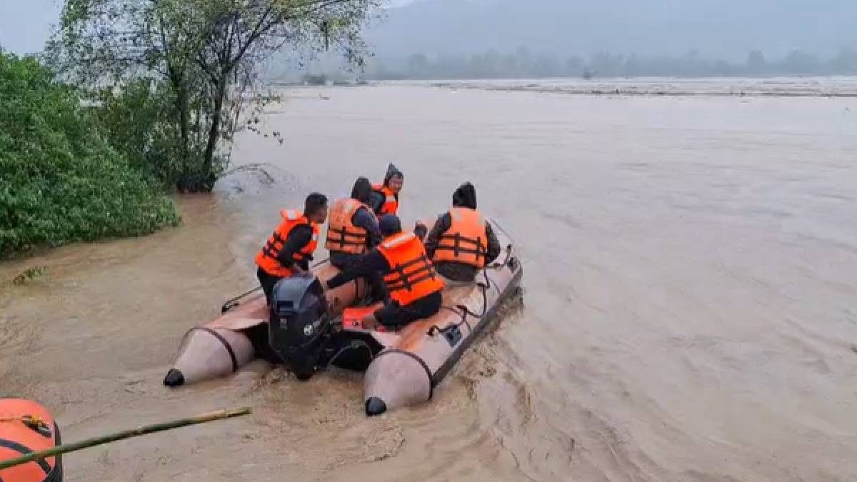 Assam floods affect over 22,000 across six districts, rail connectivity hit in Dhemaji