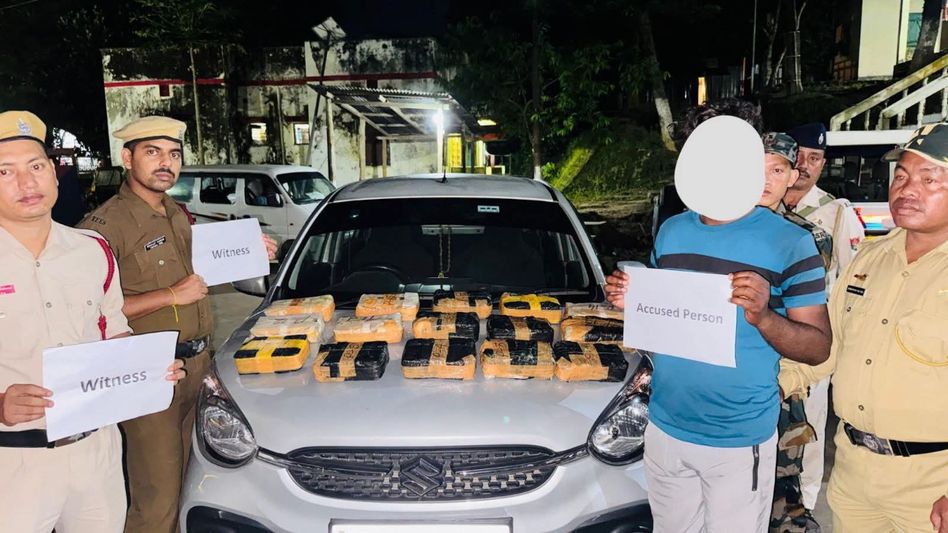 One arrested with yaba tablets worth Rs 7.5 crore near Tripura-Mizoram bordering village One arrested with yaba tablets worth Rs 7.5 crore near Tripura-Mizoram bordering village