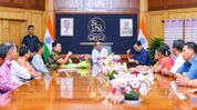 Manipur CM meets Kumbi College lecturers, discusses development proposal Manipur CM meets Kumbi College lecturers, discusses development proposal