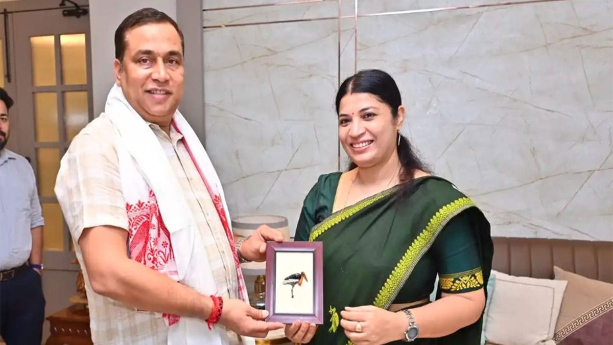 Assam Forest Minister meets Purnima Devi Barman, vows stronger support for Hargila conservation