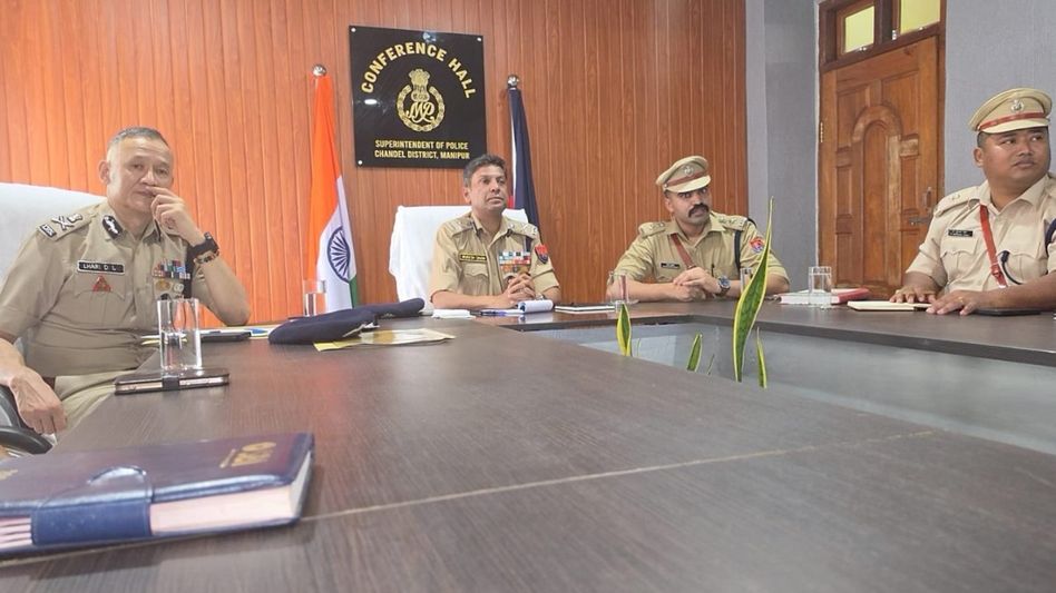 Illegal arms recovery, anti-drug operations top agenda as Manipur DGP reviews security preparedness Illegal arms recovery, anti-drug operations top agenda as Manipur DGP reviews security preparedness