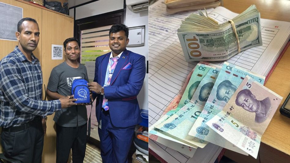 LGBI Airport reunites passenger with Rs 10 lakh worth of foreign currency left behind LGBI Airport reunites passenger with Rs 10 lakh worth of foreign currency left behind