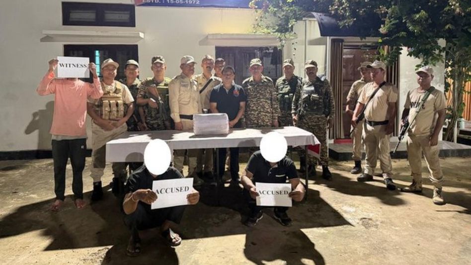 Two Rajasthan men arrested with 5 kg opium in Manipur Two Rajasthan men arrested with 5 kg opium in Manipur