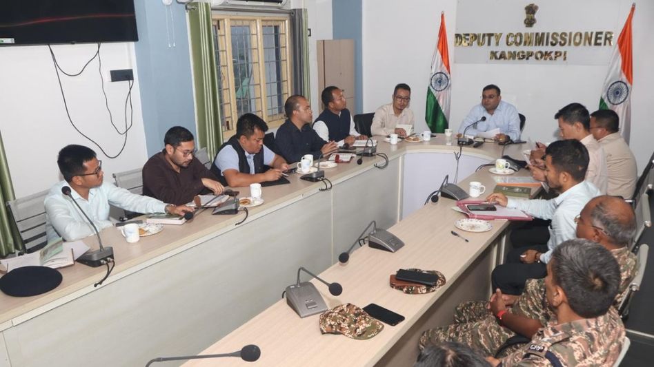 Manipur: Kangpokpi district NCORD meeting reviews anti-drug strategy, pushes 10-point action plan Manipur: Kangpokpi district NCORD meeting reviews anti-drug strategy, pushes 10-point action plan