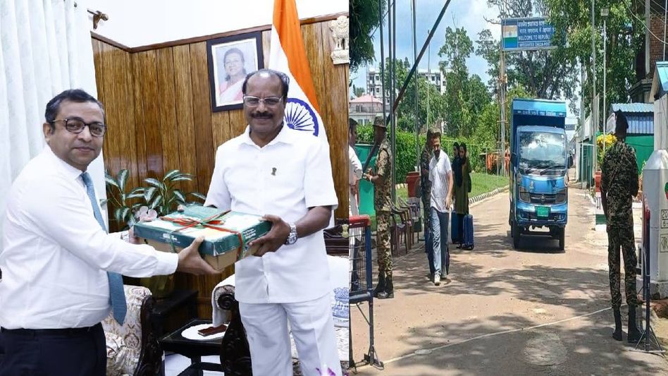 Sweet diplomacy: Bangladesh gifts 600 kg mangoes to Tripura CM, Governor Sweet diplomacy: Bangladesh gifts 600 kg mangoes to Tripura CM, Governor