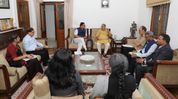 Himanta Biswa Sarma meets Union Minister Lalan Singh to accelerate fisheries, dairy growth in state Himanta Biswa Sarma meets Union Minister Lalan Singh to accelerate fisheries, dairy growth in state