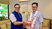 Assam CM, Kiren Rijiju discuss flood rehabilitation and recovery efforts in Delhi Assam CM, Kiren Rijiju discuss flood rehabilitation and recovery efforts in Delhi