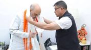 Sikkim BJP chief Meets Amit Shah, raises border security, reservation and industrial concerns Sikkim BJP chief Meets Amit Shah, raises border security, reservation and industrial concerns
