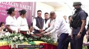 Manipur CM reaches Churachandpur amid boycott, shutdown to attend MLA Vungzagin Valte's last rites Manipur CM reaches Churachandpur amid boycott, shutdown to attend MLA Vungzagin Valte's last rites