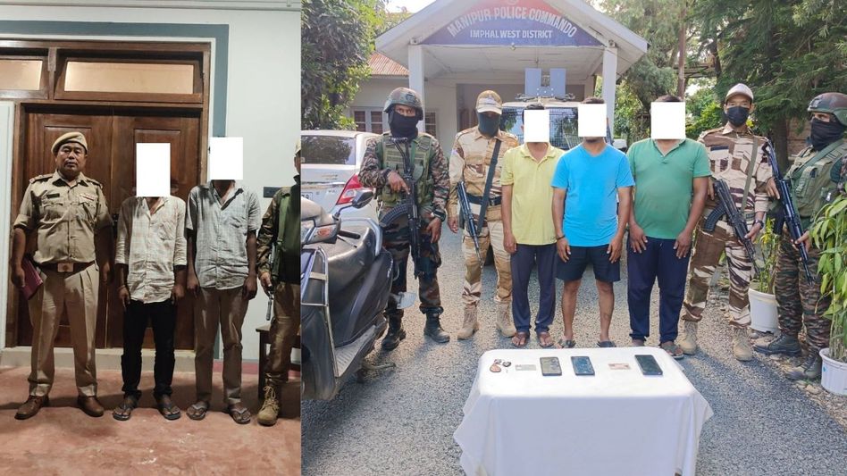 Manipur Police rescue two Assam men, arrest three KCP (PWG) cadres in separate operations Manipur Police rescue two Assam men, arrest three KCP (PWG) cadres in separate operations