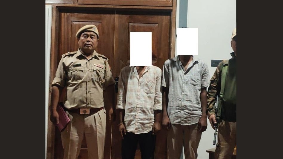 Manipur Police rescue two Assam residents from illegal confinement over debt Manipur Police rescue two Assam residents from illegal confinement over debt