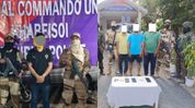 Manipur Police four militants, recover large cache of arms Manipur Police four militants, recover large cache of arms