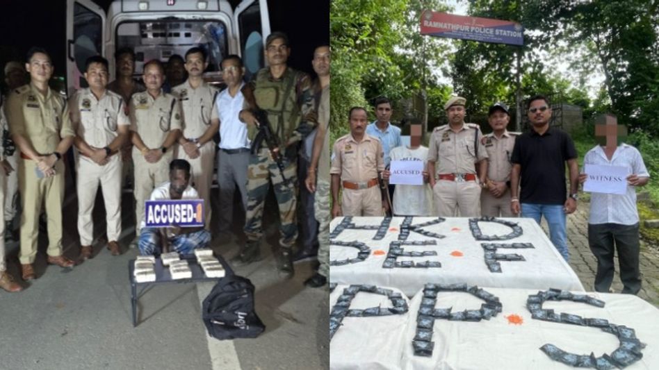 Assam Police seize Yaba tablets worth Rs 8 crore in joint operation; two arrested Assam Police seize Yaba tablets worth Rs 8 crore in joint operation; two arrested