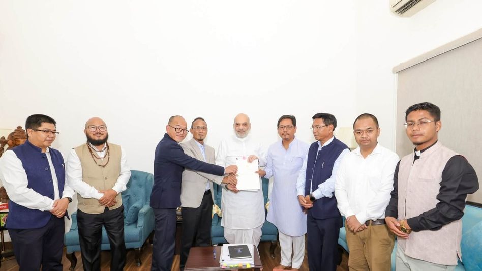 Meghalaya CM flags FCRA concerns, seeks safeguards for Christian institutions Meghalaya CM flags FCRA concerns, seeks safeguards for Christian institutions