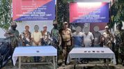 Manipur Police arrest four militants in separate operations, recover arms cache Manipur Police arrest four militants in separate operations, recover arms cache