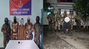 Manipur: Security forces crack down on extortion networks, four arrested Manipur: Security forces crack down on extortion networks, four arrested