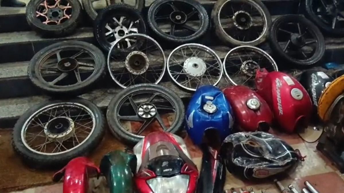 Silchar police bust alleged theft racket, recover stolen motorcycles and spare parts; two arrested
