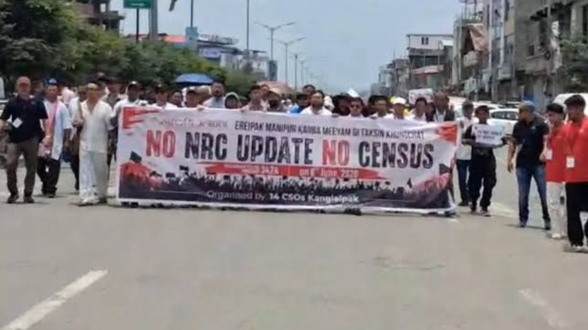 Manipur civil society groups demand Centre to update NRC before census 2027