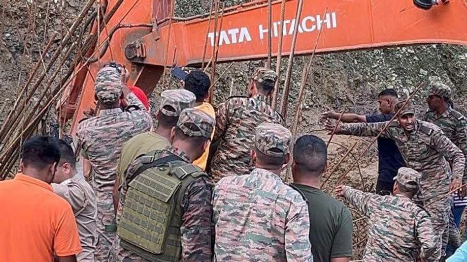 Two Bihar labourers killed, four injured in Arunachal landslide at construction site Two Bihar labourers killed, four injured in Arunachal landslide at construction site