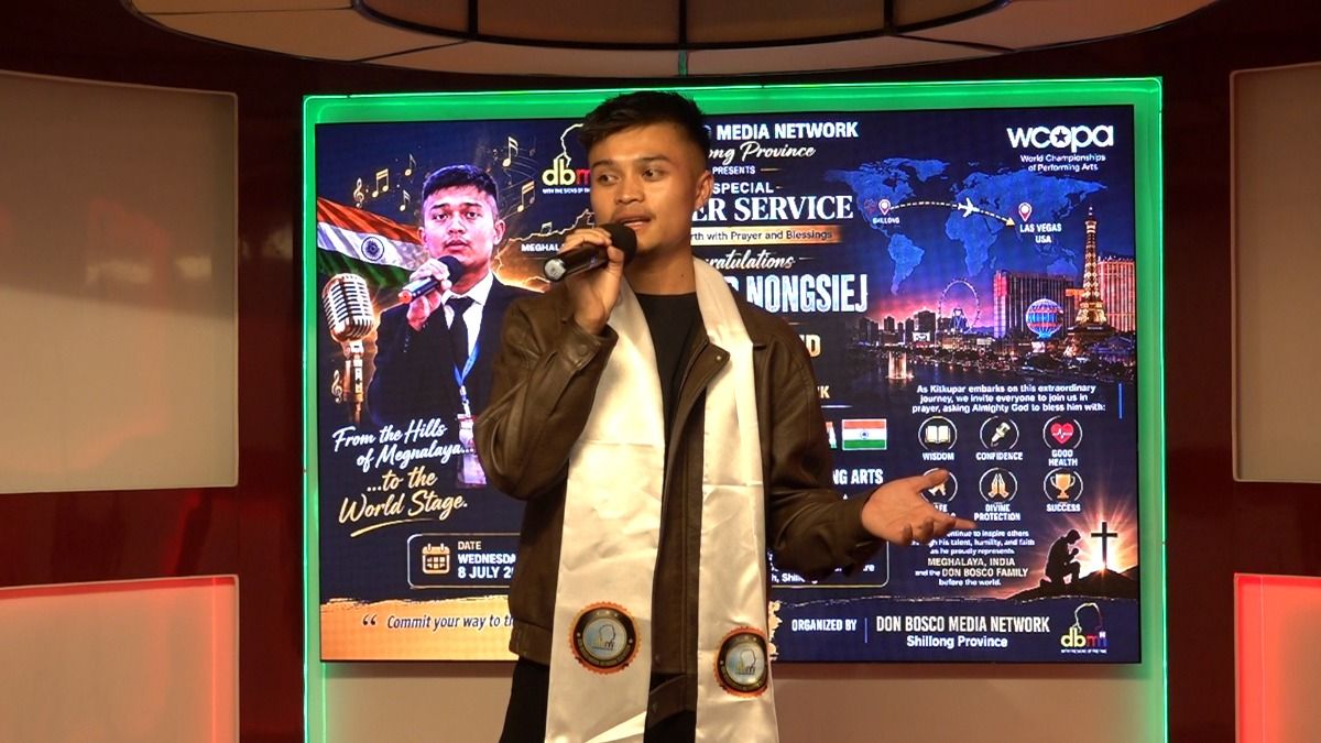 Meghalaya singer Kitkupar Nongsiej to represent India at WCOPA 2026 in Las Vegas