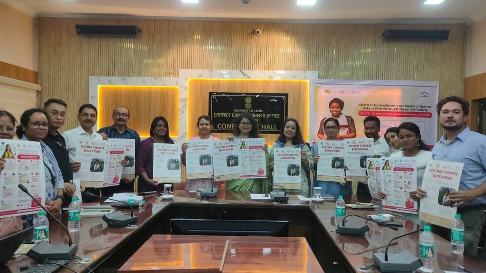 Assam launches ‘Second Chance Education’ drive to help out-of-school youth complete schooling Assam launches ‘Second Chance Education’ drive to help out-of-school youth complete schooling