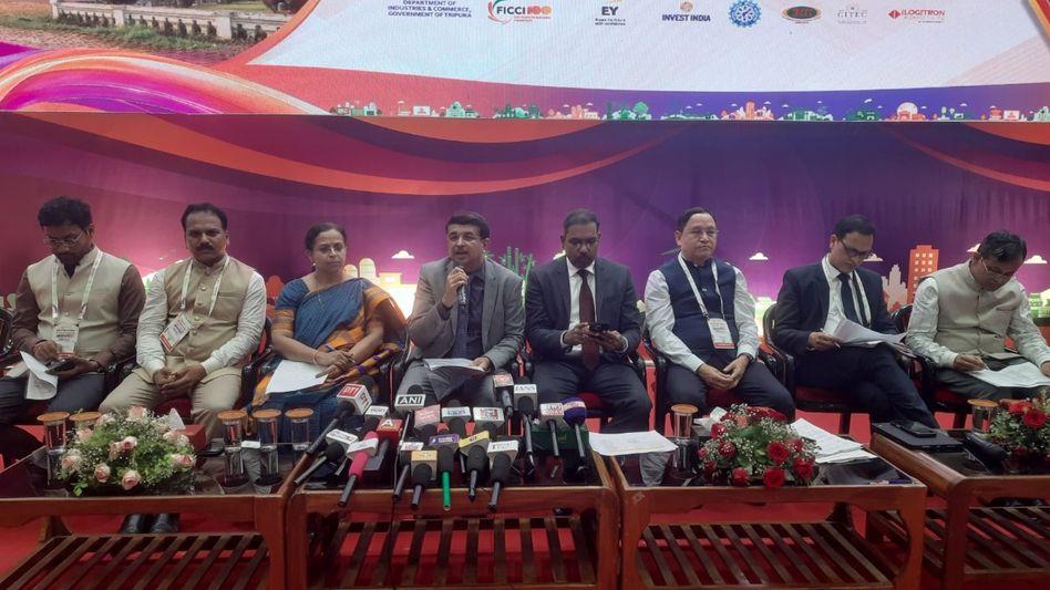 Tripura signs 342 MoUs worth Rs 1.21 lakh crore; Google, ITC and L&T among investors Tripura signs 342 MoUs worth Rs 1.21 lakh crore; Google, ITC and L&T among investors