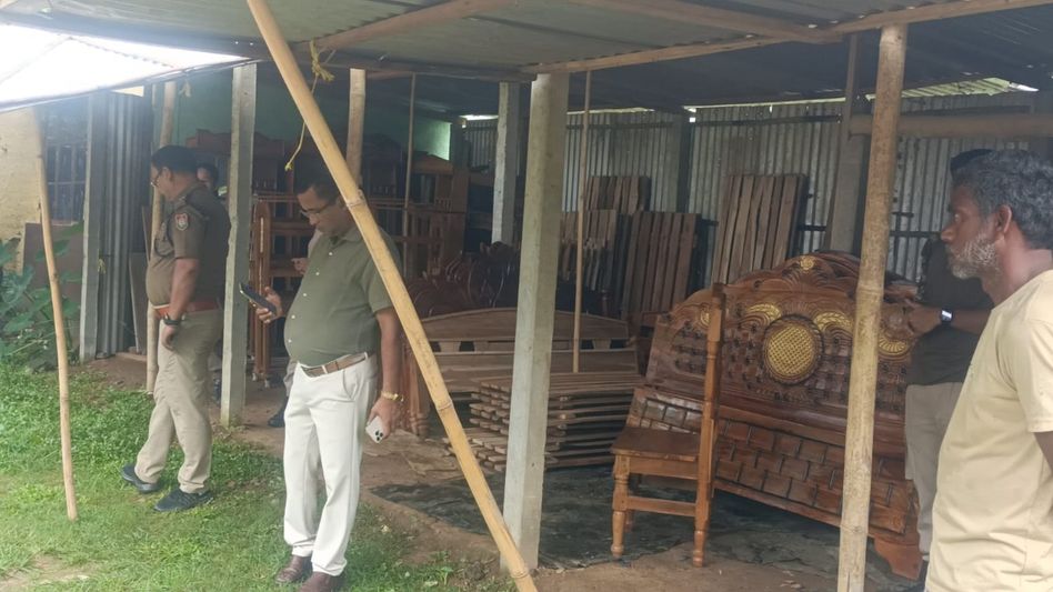 Forest Department seizes illegal furniture worth over Rs 5 lakh in Assam's Goalpara raid Forest Department seizes illegal furniture worth over Rs 5 lakh in Assam's Goalpara raid