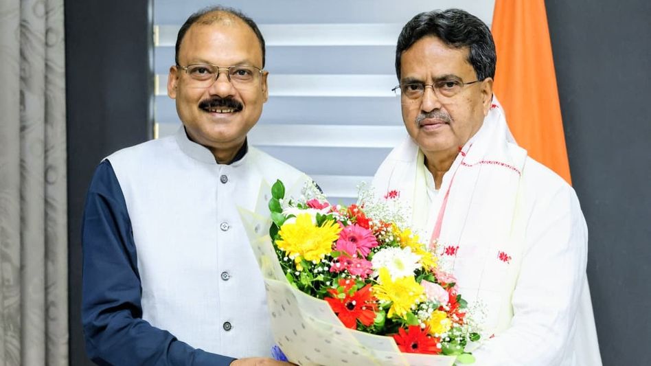 Tripura CM, New Vice-Chancellor discuss five-year vision to transform Tripura University Tripura CM, New Vice-Chancellor discuss five-year vision to transform Tripura University