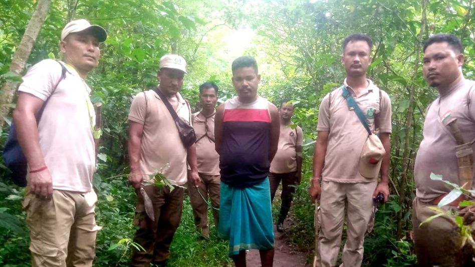 Wanted wildlife offender arrested inside Raimona National Park during patrol Wanted wildlife offender arrested inside Raimona National Park during patrol