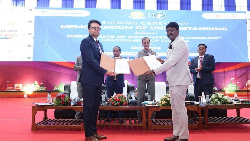 Tripura secures Rs 10,000 crore IT boost with 43 MoUs at Destination Tripura Business Conclave 2026 Tripura secures Rs 10,000 crore IT boost with 43 MoUs at Destination Tripura Business Conclave 2026