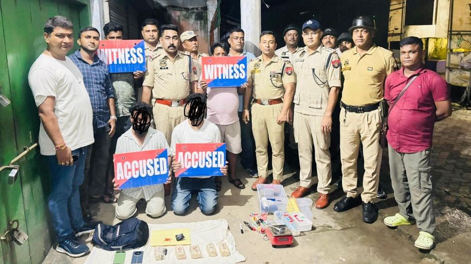 10,000 suspected Yaba tablets seized in Silchar; two held in midnight anti-drug operation 10,000 suspected Yaba tablets seized in Silchar; two held in midnight anti-drug operation