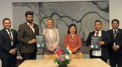 Arunachal signs MoU with Norway for India's first river kinetic energy project Arunachal signs MoU with Norway for India's first river kinetic energy project