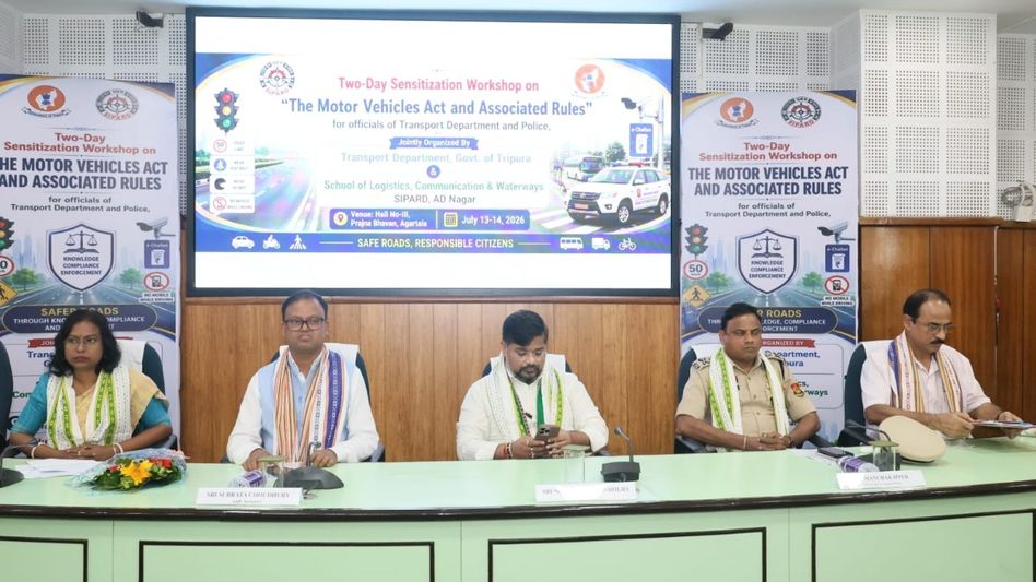 Tripura RTAs decline 13 per cent despite doubling of vehicles; 70,000 driving licences confiscated in three years Tripura RTAs decline 13 per cent despite doubling of vehicles; 70,000 driving licences confiscated in three years